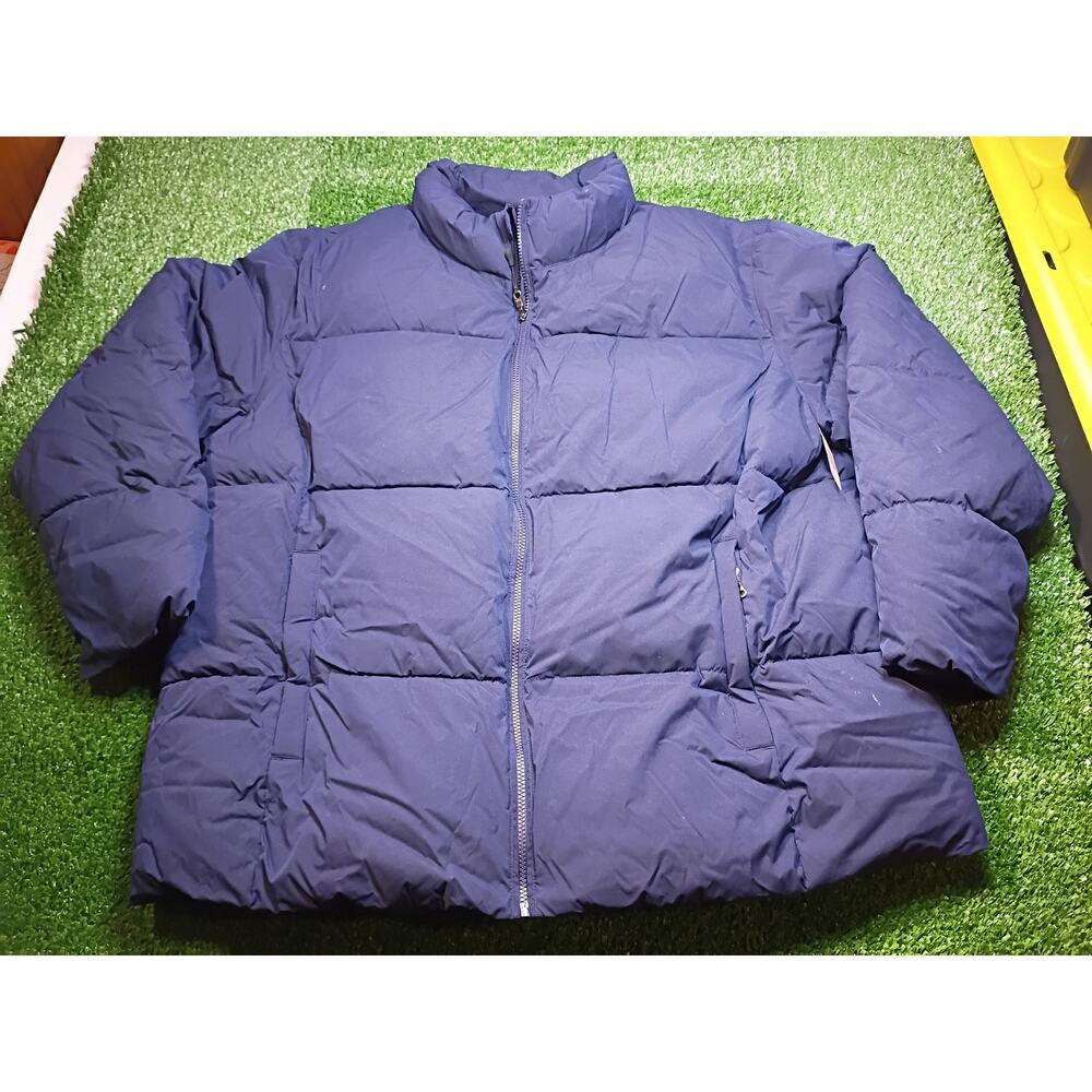 Men's Amazon Essentials Mock Neck Puffer Coat 2XL Big NWT